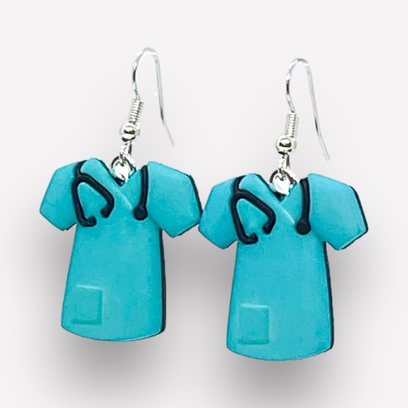 NURSE  Theme EARRING Set - Picture 3 of 7